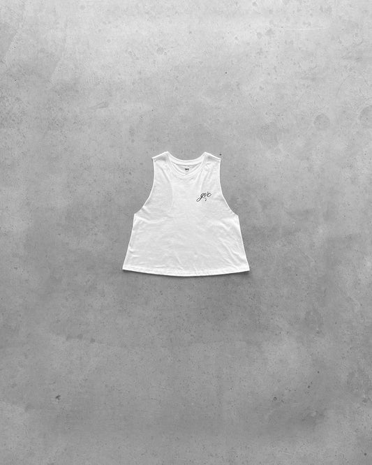 SLEEVELESS CROPPED RACERBACK TANK - GVC