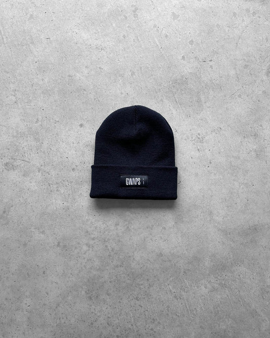 GWAPS LOGO LABEL CUFFED BEANIE