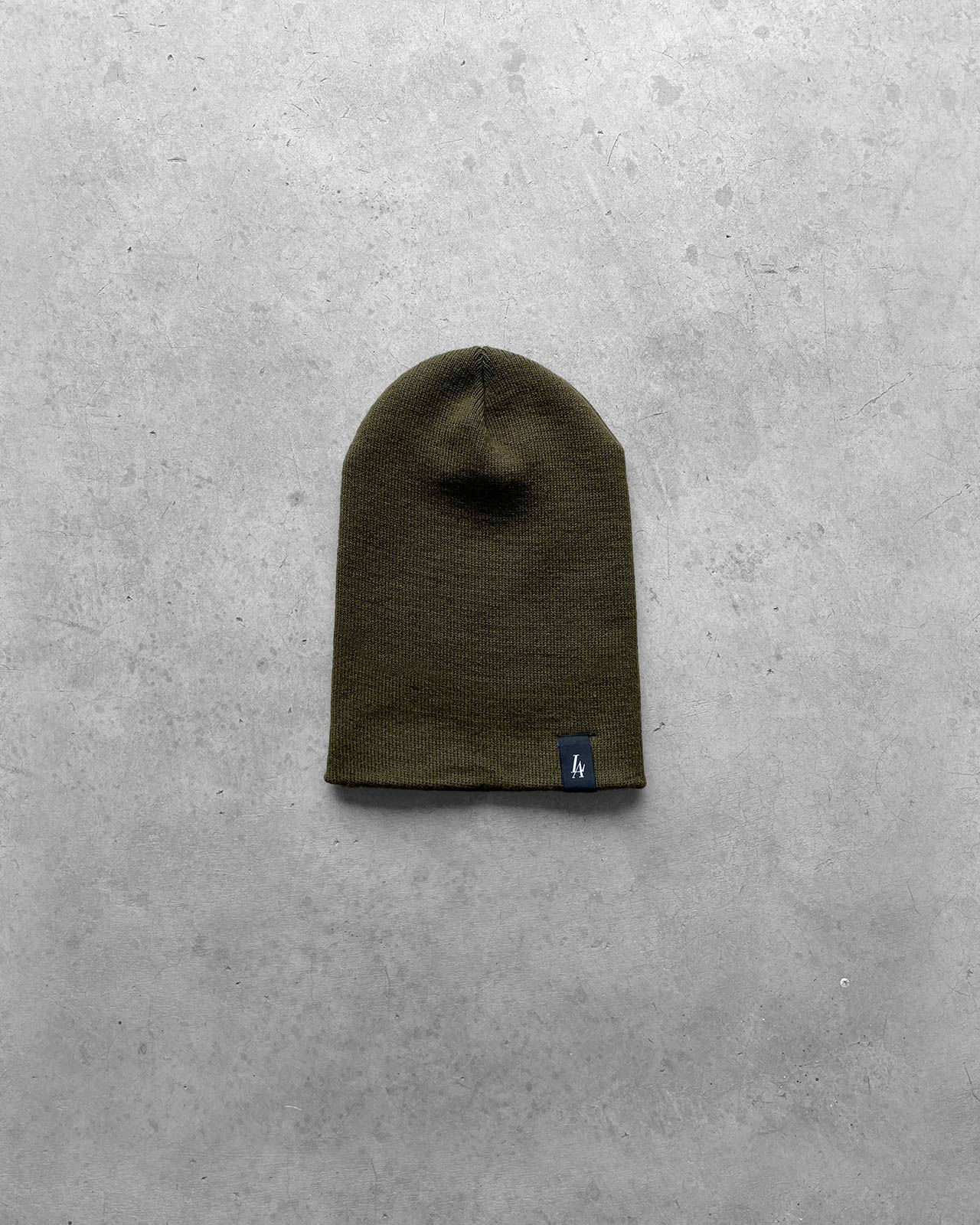 LA LABEL HOOD BEANIE